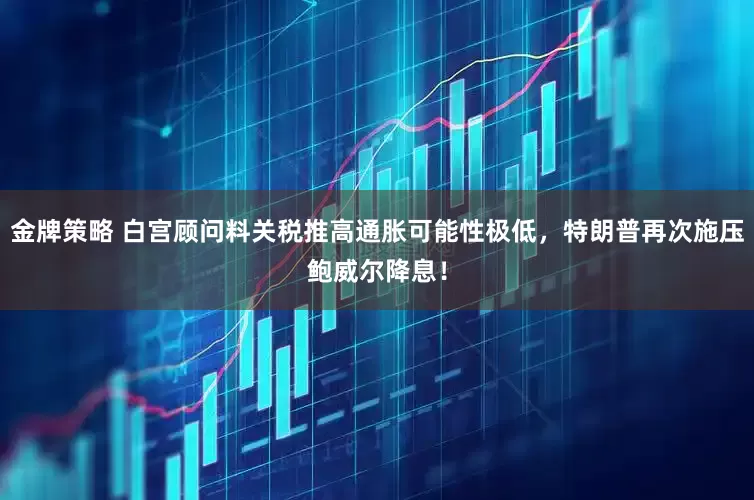 金牌策略 白宫顾问料关税推高通胀可能性极低，特朗普再次施压鲍威尔降息！
