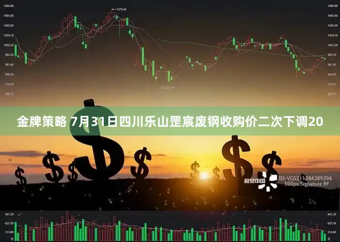 金牌策略 7月31日四川乐山罡宸废钢收购价二次下调20