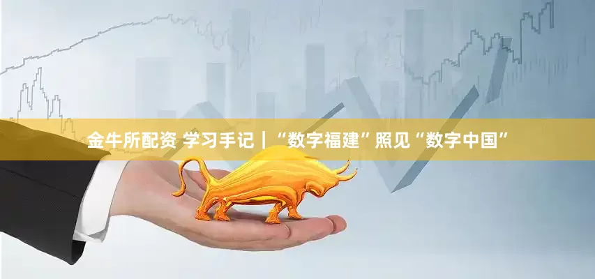 金牛所配资 学习手记｜“数字福建”照见“数字中国”